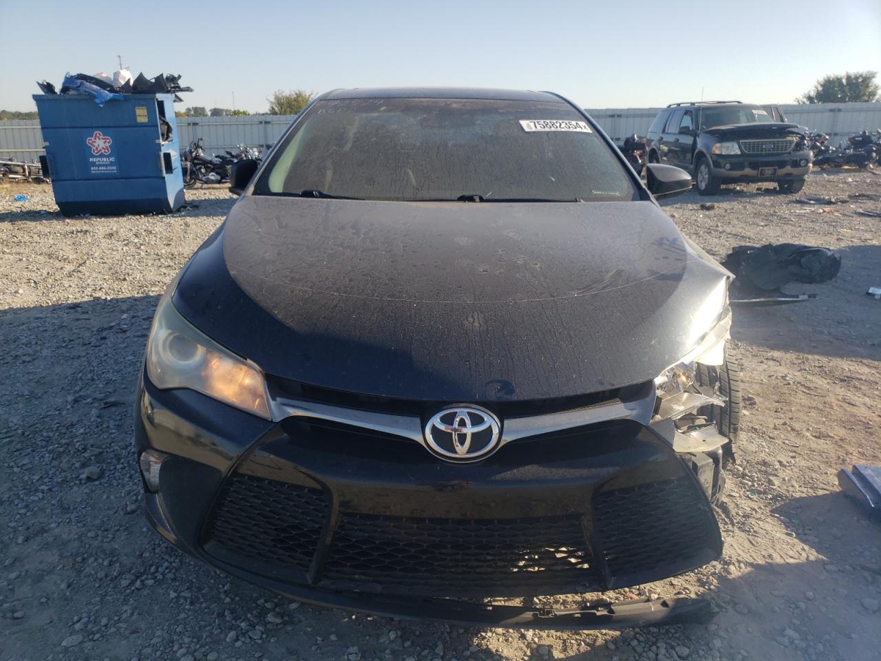2016 Toyota Camry VIN 4T1BF1FK6GU557287 Copart auction photo, front end damage thumbnail 5