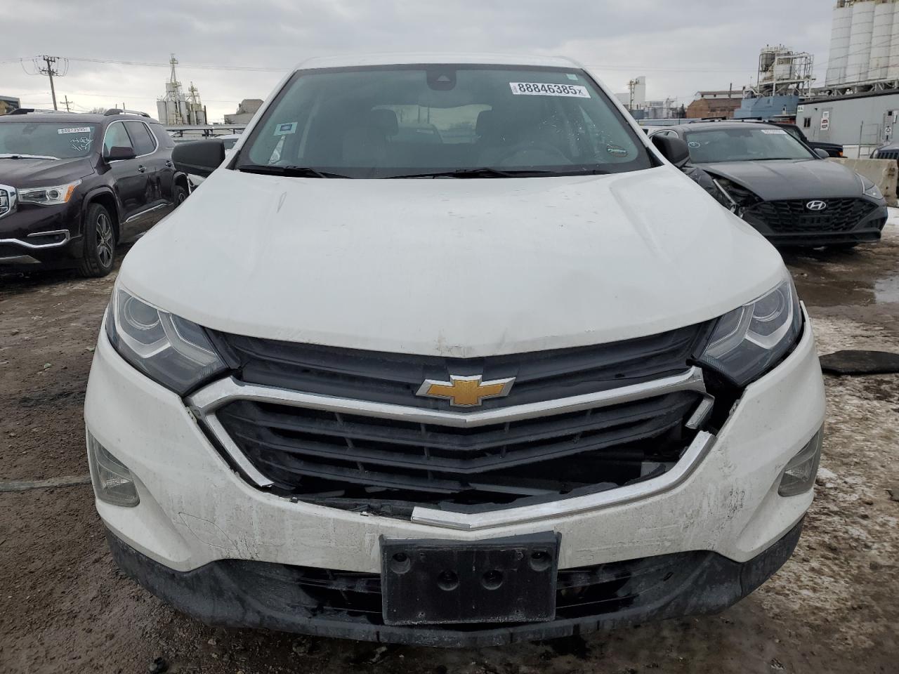 2021 Chevrolet Equinox VIN 3GNAXHEV7MS158554 Copart auction photo, rear end damage thumbnail 5