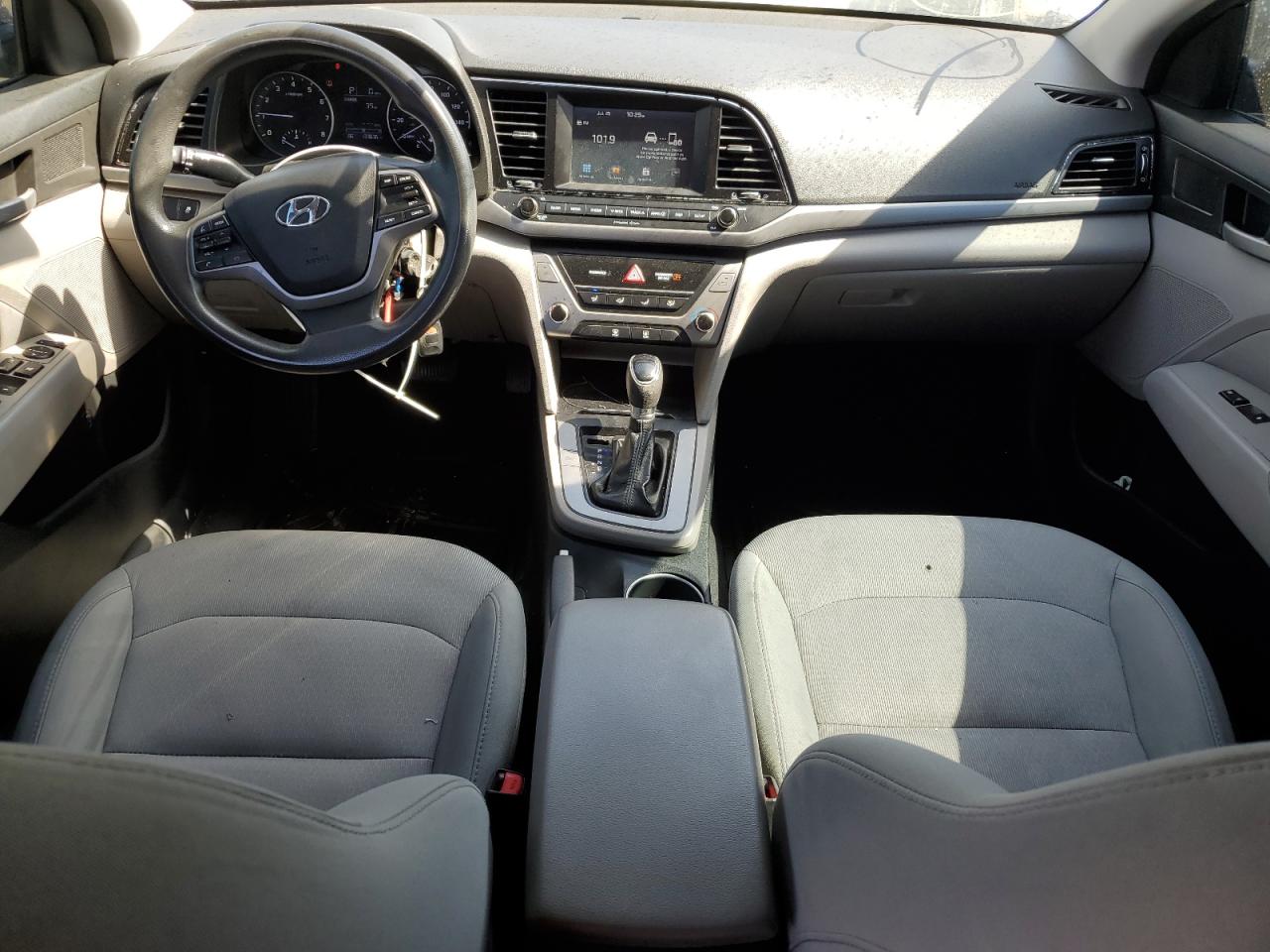 2017 Hyundai Elantra VIN 5NPD84LF3HH060256 Copart auction photo, vandalism / side damage thumbnail 8