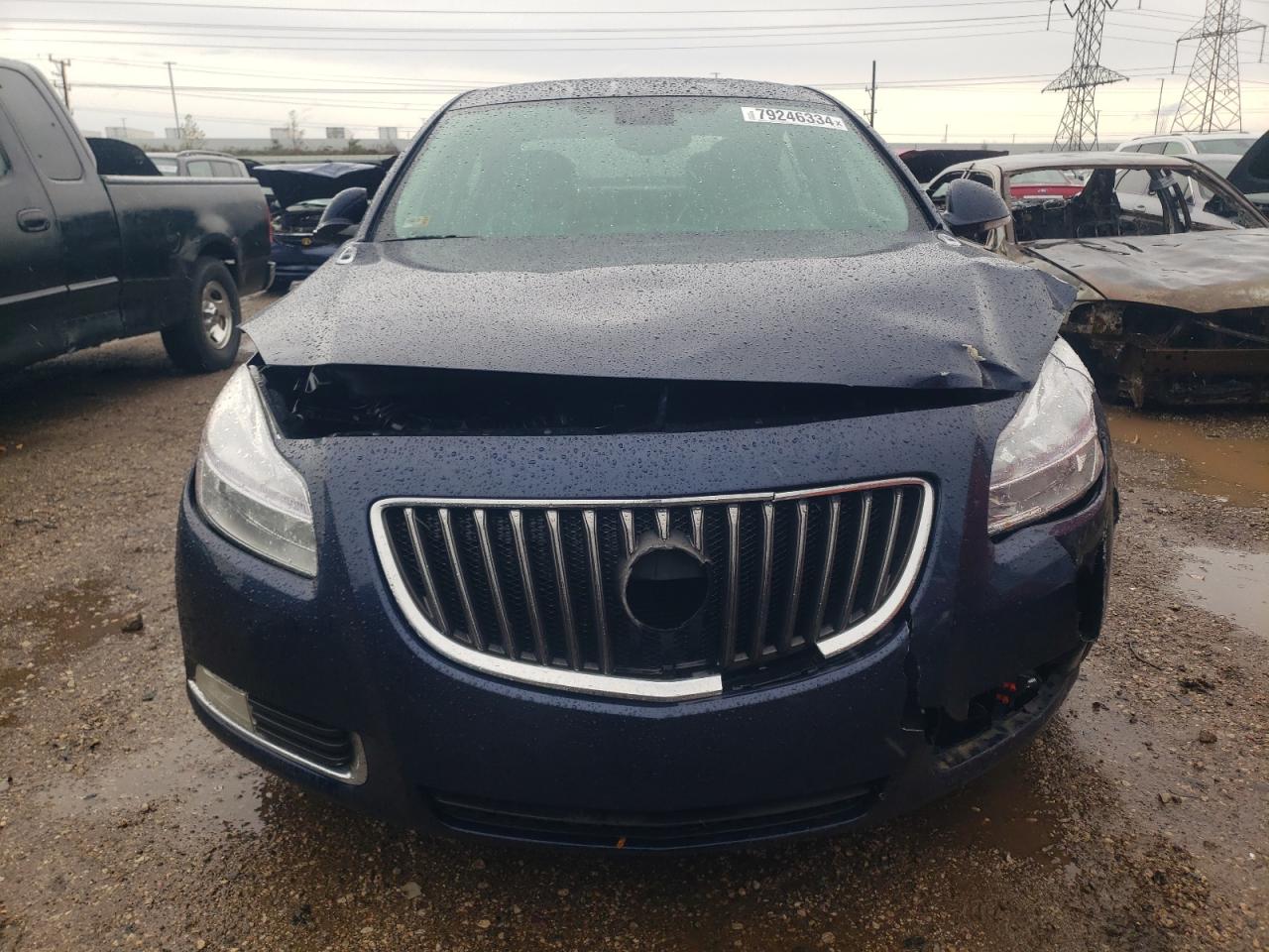 2012 Buick Regal VIN 2G4GS5EK8C9151593 Copart auction photo, front end damage thumbnail 5