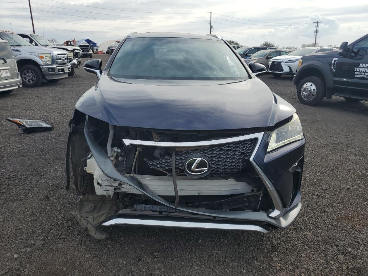 2016 Lexus RX VIN 2T2BZMCA7GC034703 Copart auction photo, front end damage thumbnail 5