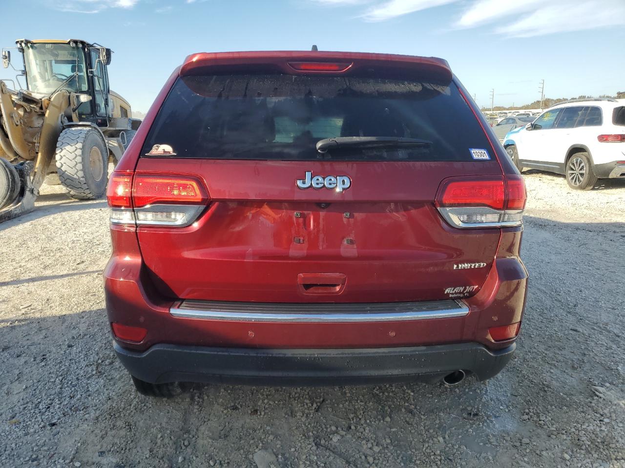 2020 Jeep Grand Cherokee VIN 1C4RJEBG6LC191518 Copart auction photo, front end / side damage thumbnail 6