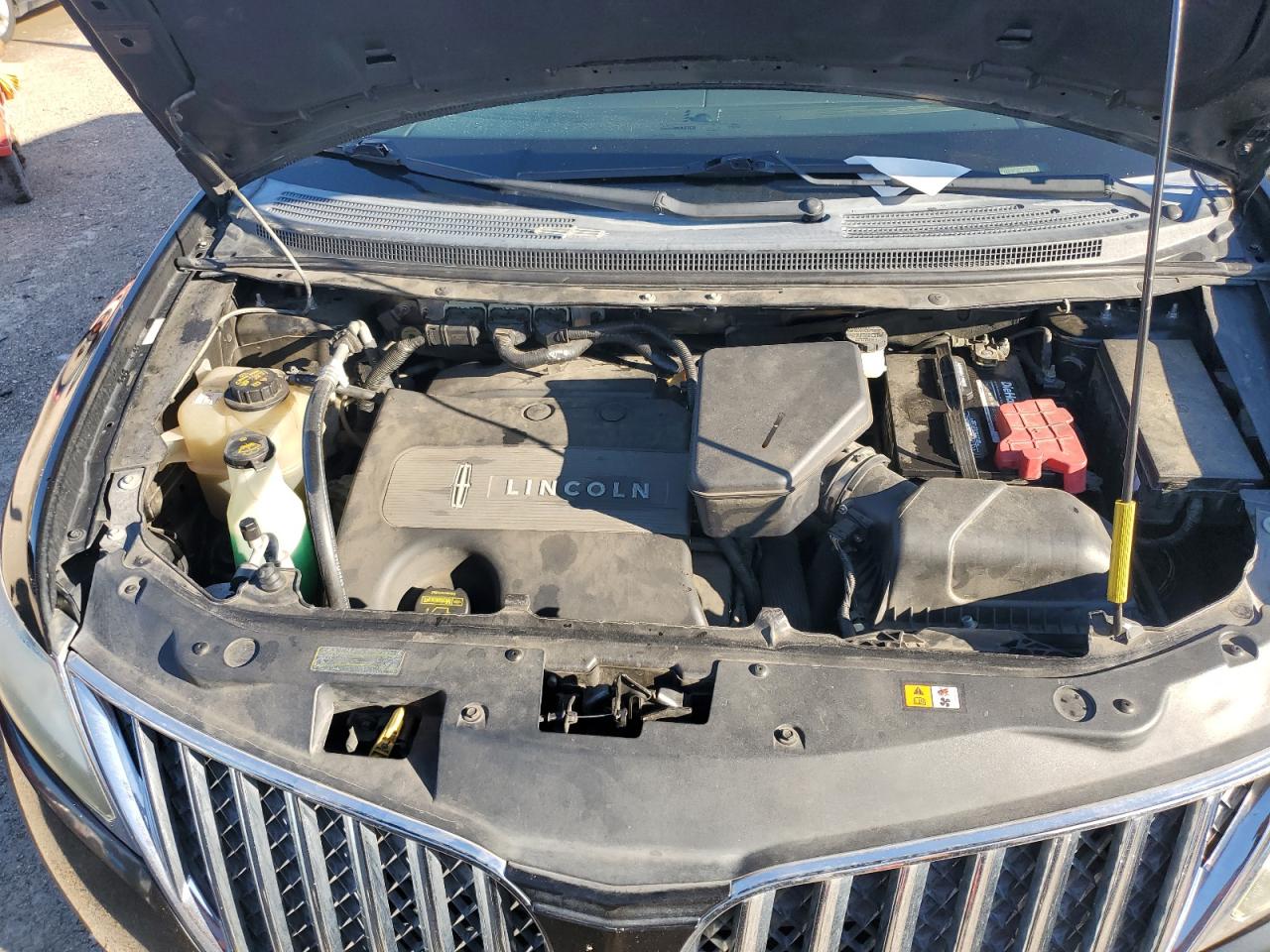 2011 Lincoln MKX VIN 2LMDJ6JK7BBJ20574 Copart auction photo, side damage thumbnail 12