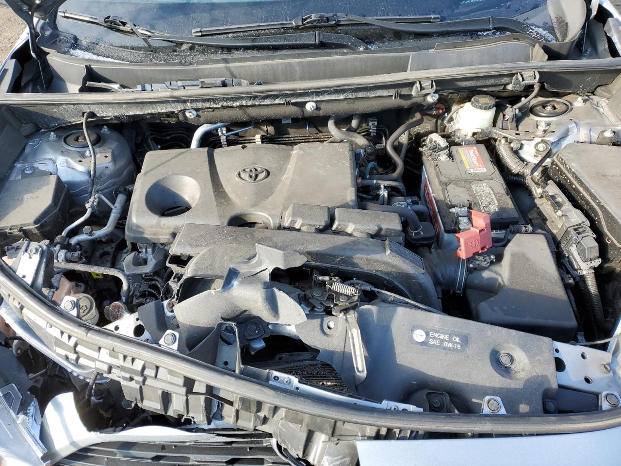 2020 Toyota RAV 4 VIN 2T3A1RFV8LW102297 Copart auction photo, front end damage thumbnail 13