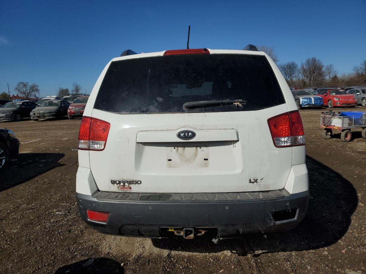 2009 KIA Mohave (borrego) VIN KNDJH741195035509 Copart auction photo, front end damage thumbnail 6