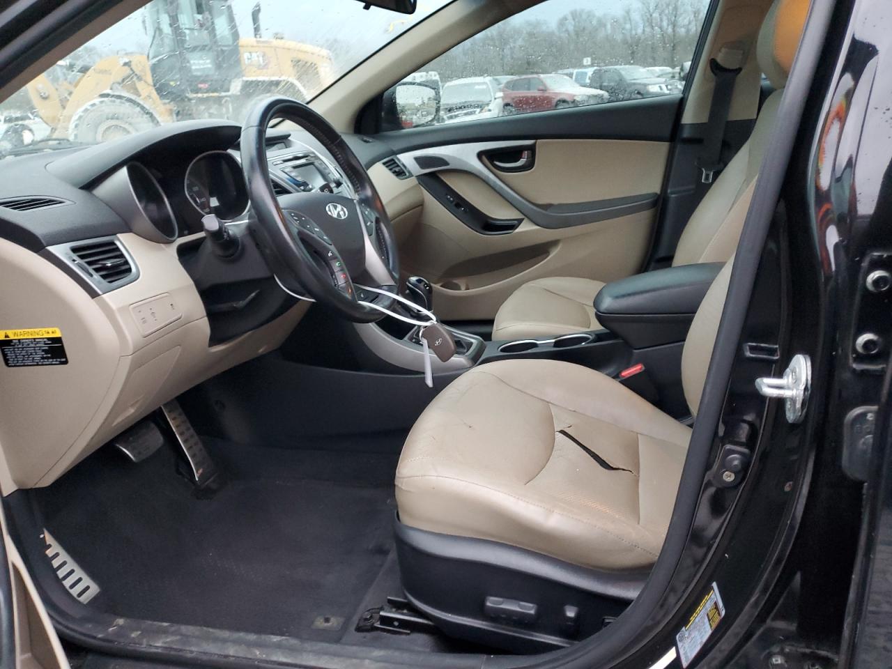 2015 Hyundai Elantra VIN KMHDH4AH4FU231261 Copart auction photo, front end damage thumbnail 7