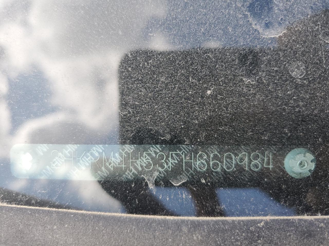 2015 Honda CR-V VIN 2HKRM4H53FH660984 Copart auction photo, side / front end damage thumbnail 12
