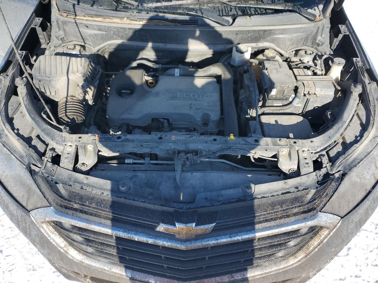 2018 Chevrolet Equinox VIN 2GNAXJEV6J6229728 Copart auction photo, side / front end damage thumbnail 12