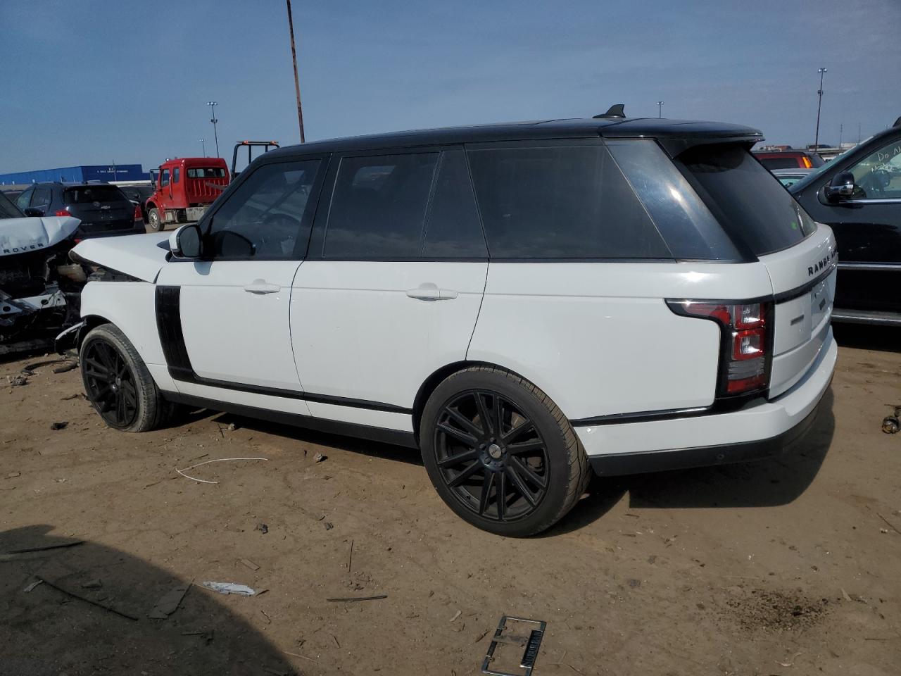 2016 Land Rover Range Rover VIN SALGS2EF6GA279243 Copart auction photo, front end damage thumbnail 2