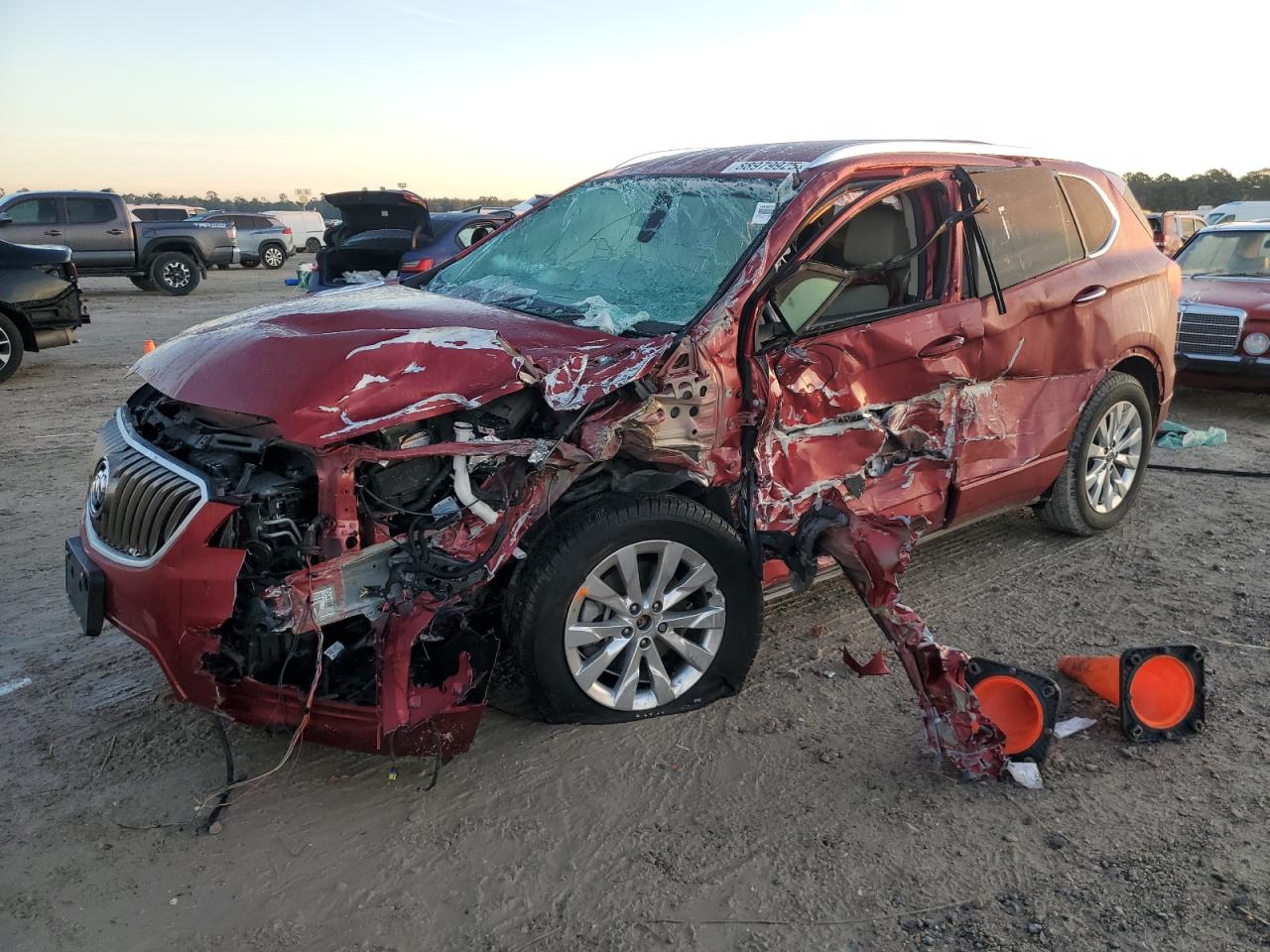 2018 Buick Envision VIN LRBFX1SA6JD051545 - Copart auction photo