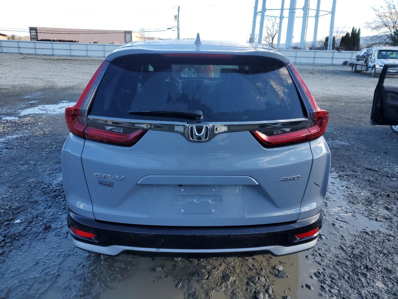2022 Honda CR-V VIN 2HKRW2H86NH670786 Copart auction photo, side / front end damage thumbnail 6