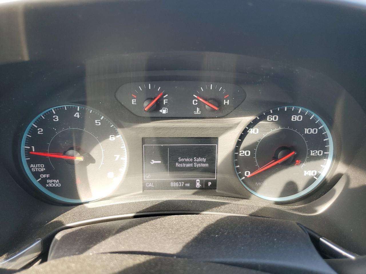 2018 Chevrolet Equinox VIN 3GNAXJEV1JS559665 Copart auction photo, mechanical damage thumbnail 9