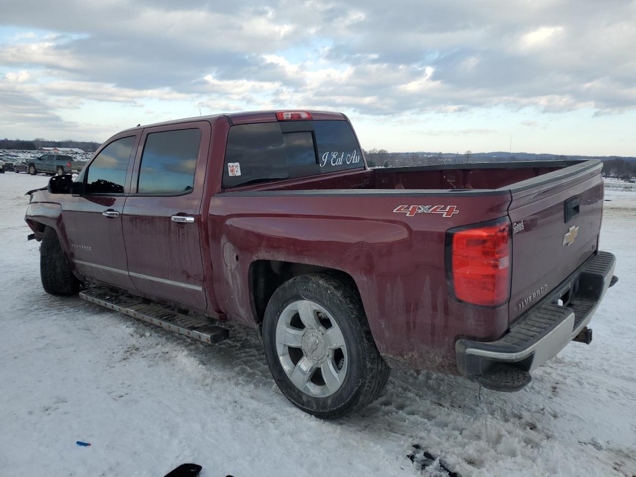2014 Chevrolet Silverado VIN 3GCUKSEC5EG428983 Copart auction photo, front end / mechanical damage thumbnail 2