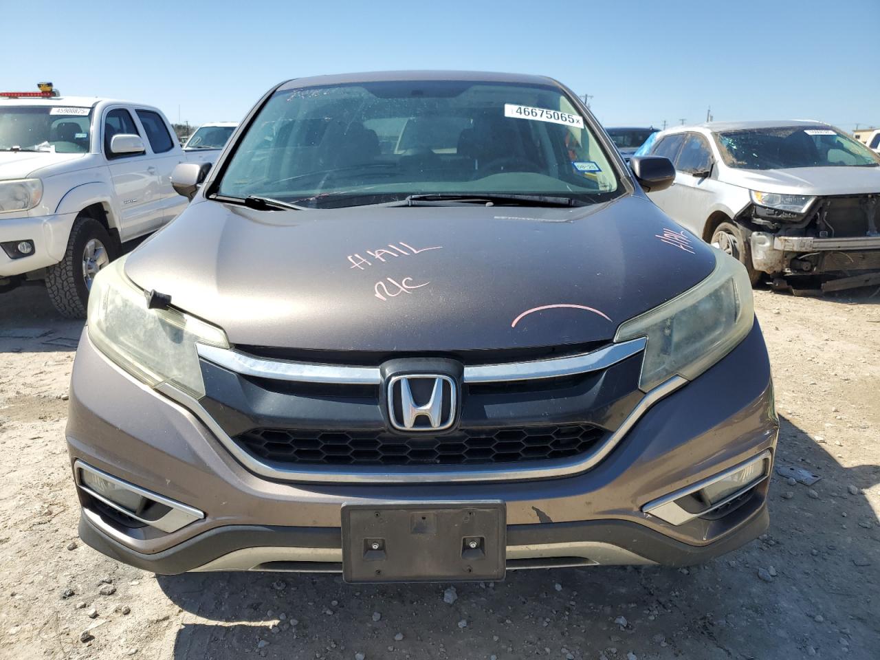 2015 Honda CR-V VIN 3CZRM3H51FG703411 Copart auction photo, rear end damage thumbnail 5