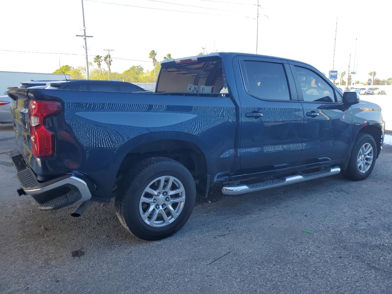 2020 Chevrolet Silverado VIN 3GCPWCED1LG402510 Copart auction photo, rear end damage thumbnail 3
