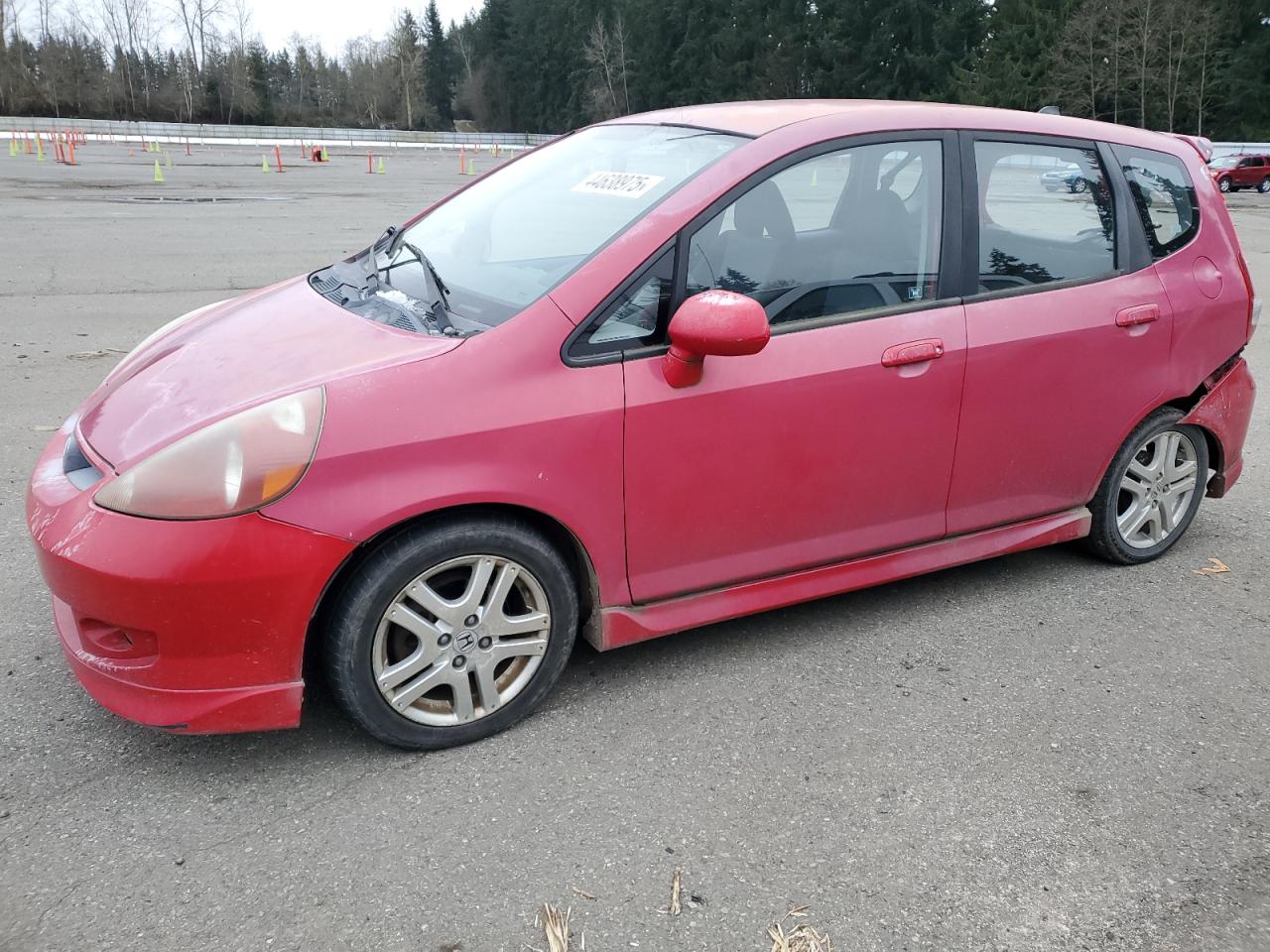 2007 Honda Fit VIN JHMGD38667S043090