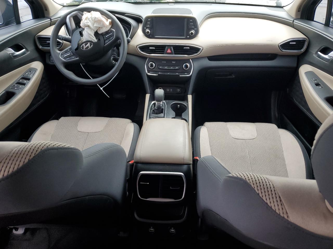2020 Hyundai Santa Fe VIN 5NMS23ADXLH249688 Copart auction photo, front end / side damage thumbnail 8