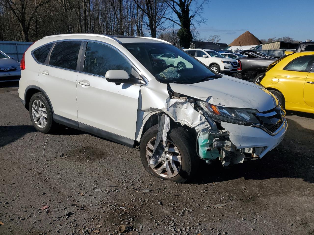 2016 Honda CR-V VIN 5J6RM4H7XGL050105 Copart auction photo, front end damage thumbnail 4