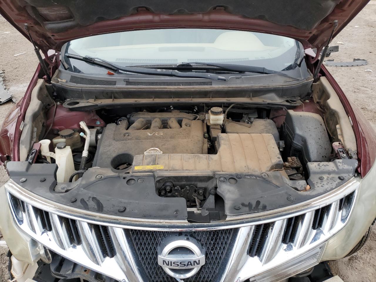2009 Nissan Murano VIN JN8AZ18U89W103821 Copart auction photo, front end / side damage thumbnail 14