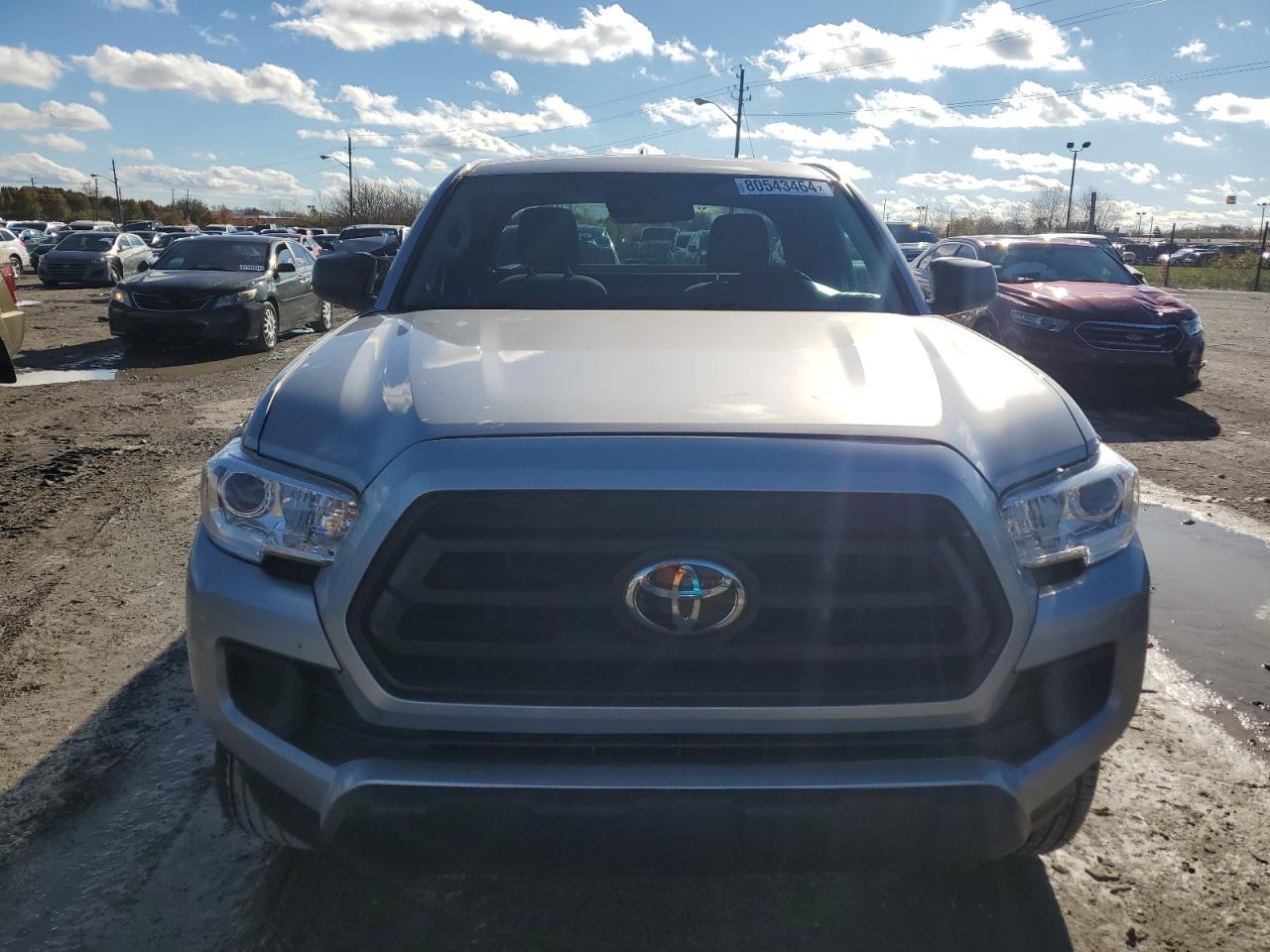 2021 Toyota Tacoma VIN 3TYRX5GN8MT022949 Copart auction photo, rear end / minor dent/scratches damage thumbnail 5