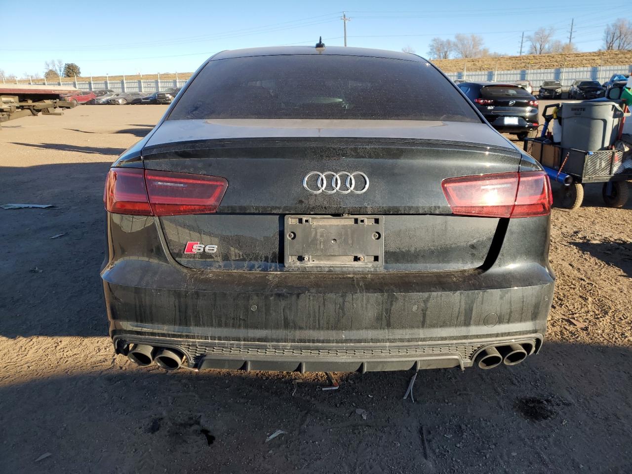 2017 Audi S6 VIN WAUFFAFC3HN112058 Copart auction photo, front end damage thumbnail 6