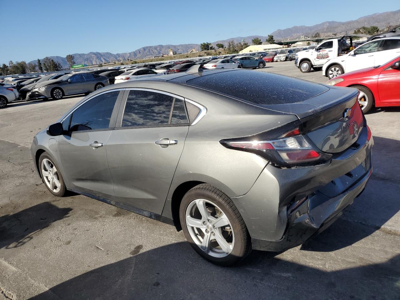 2017 Chevrolet Volt VIN 1G1RC6S54HU126918 Copart auction photo, rear end damage thumbnail 2