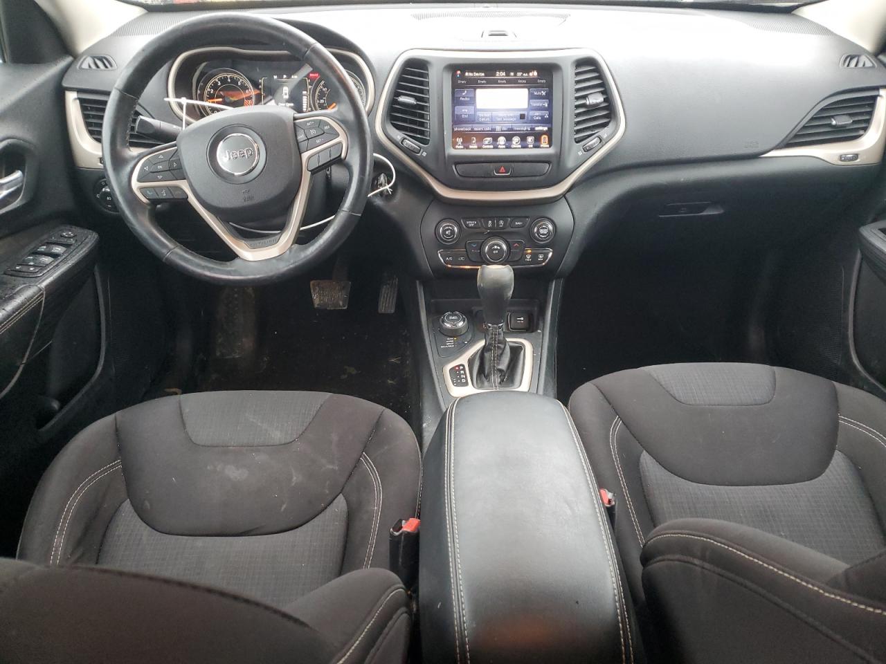 2015 Jeep Grand Cherokee VIN 1C4PJMCS0FW654406 Copart auction photo, front end / side damage thumbnail 8