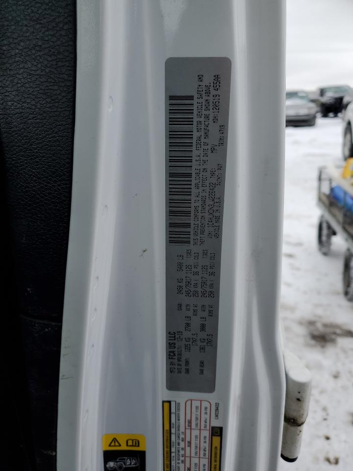 2020 Jeep Wrangler VIN 1C4HJXDN3LW226422 Copart auction photo, front end / undercarriage damage thumbnail 13