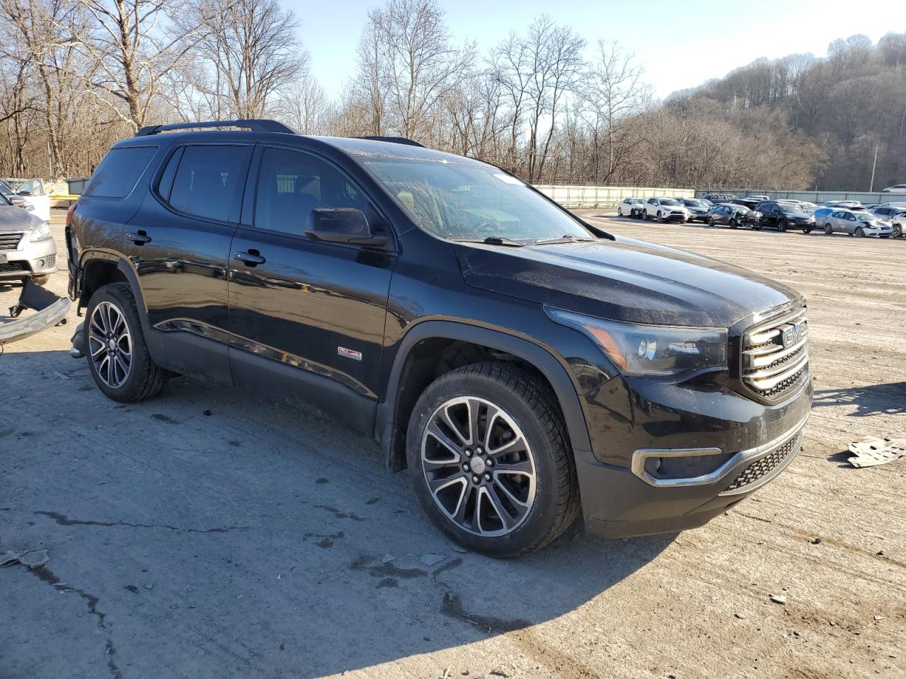 2018 GMC Acadia VIN 1GKKNVLSXJZ221871 Copart auction photo, rear end / front end damage thumbnail 4