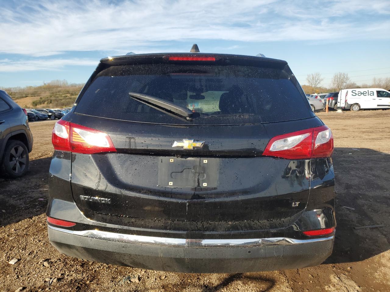 2018 Chevrolet Equinox VIN 3GNAXJEV9JL119879 Copart auction photo, side damage thumbnail 6