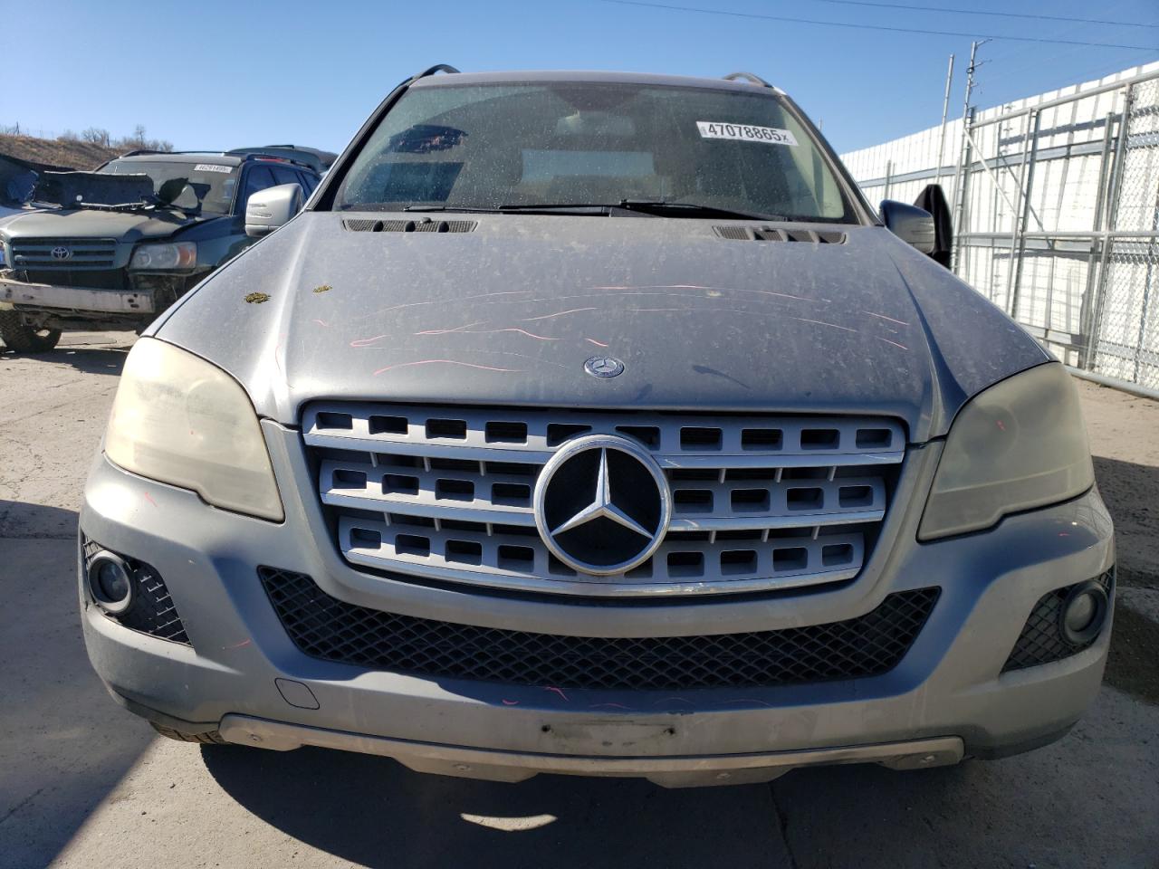 2011 Mercedes-Benz M-klasse VIN 4JGBB8GB8BA639342 Copart auction photo, rear end / front end damage thumbnail 5