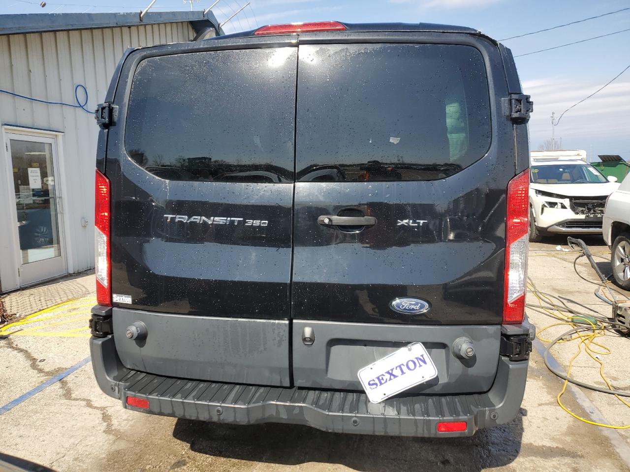 2018 Ford Transit VIN 1FBZX2ZM3JKA62040 Copart auction photo, rollover damage thumbnail 6