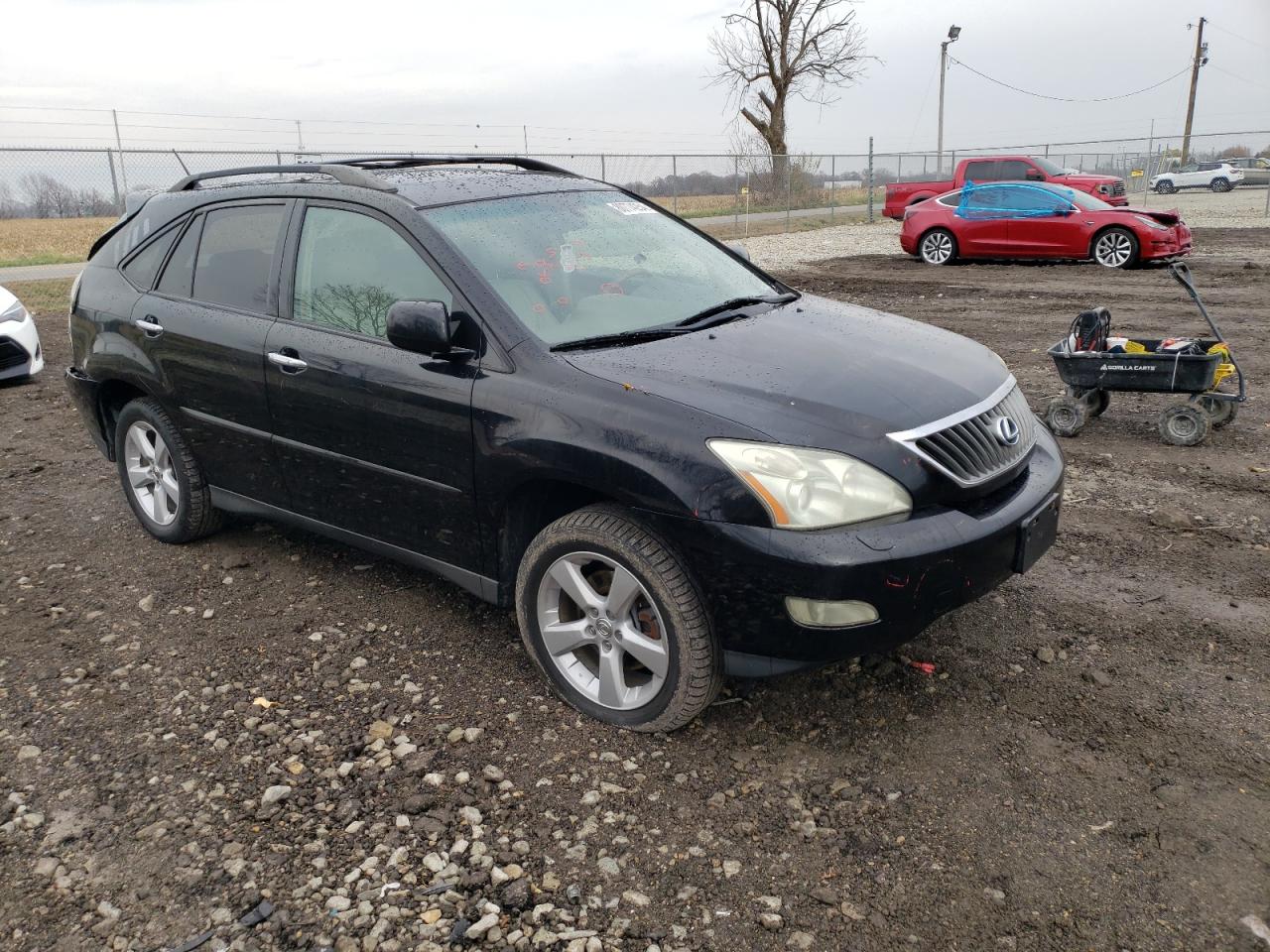 2008 Lexus RX VIN 2T2GK31U98C035905 Copart auction photo, rear end / minor dent/scratches damage thumbnail 4