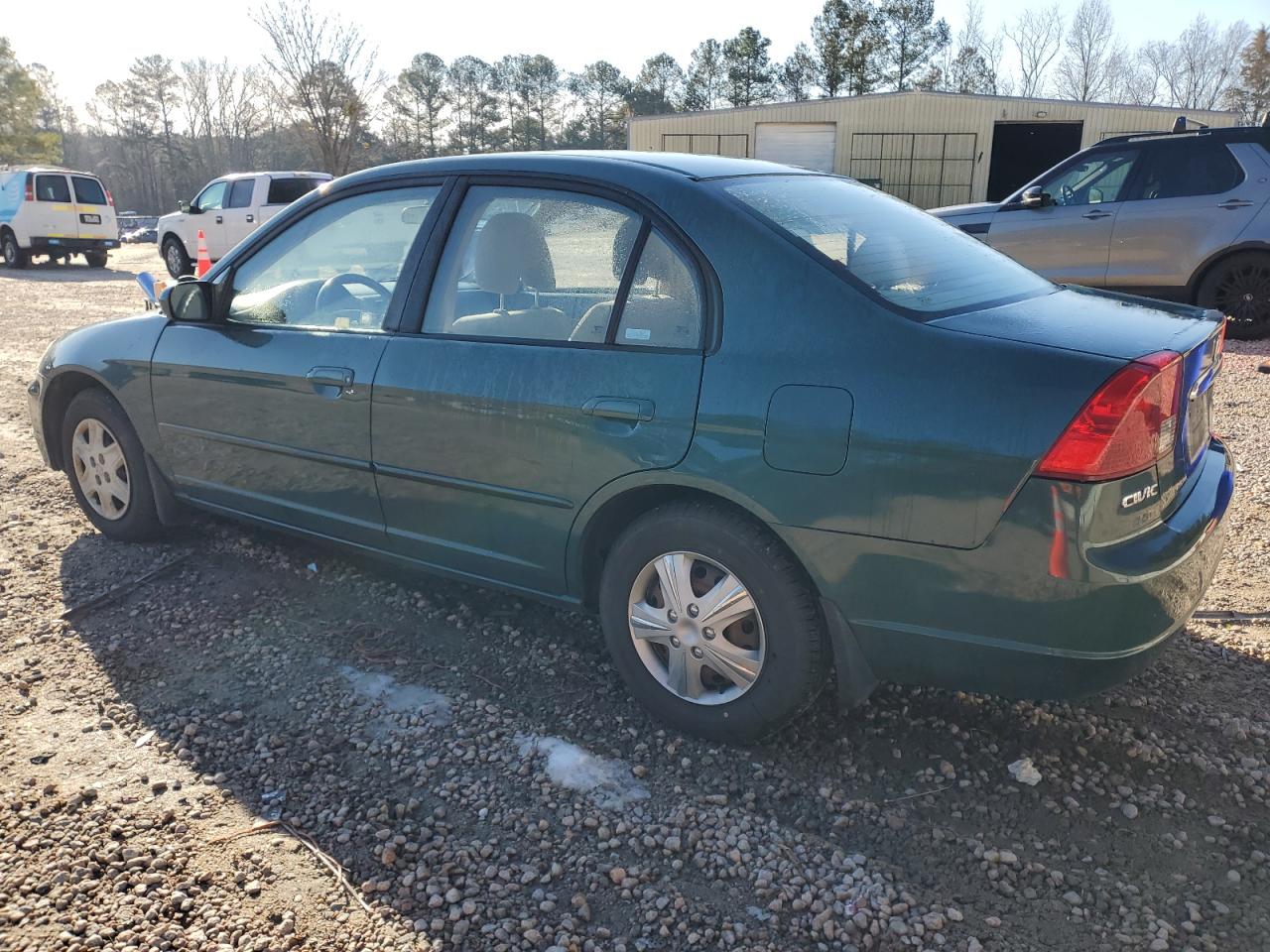 2003 Honda Civic VIN 2HGES16503H525747 Copart auction photo, side / front end damage thumbnail 2