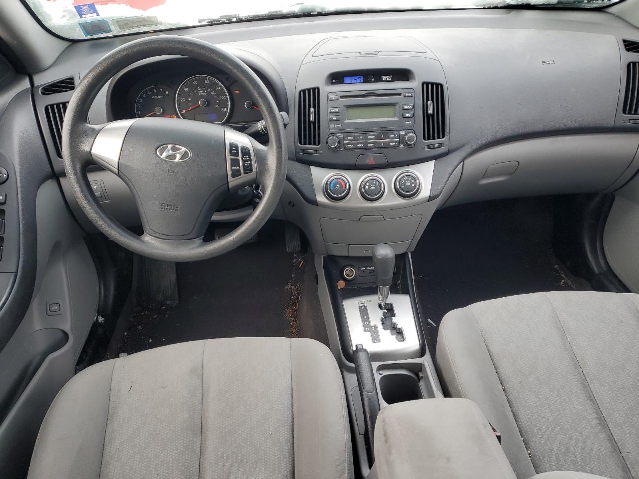 2010 Hyundai Elantra VIN KMHDU4AD2AU871504 Copart auction photo, all over / front end damage thumbnail 8