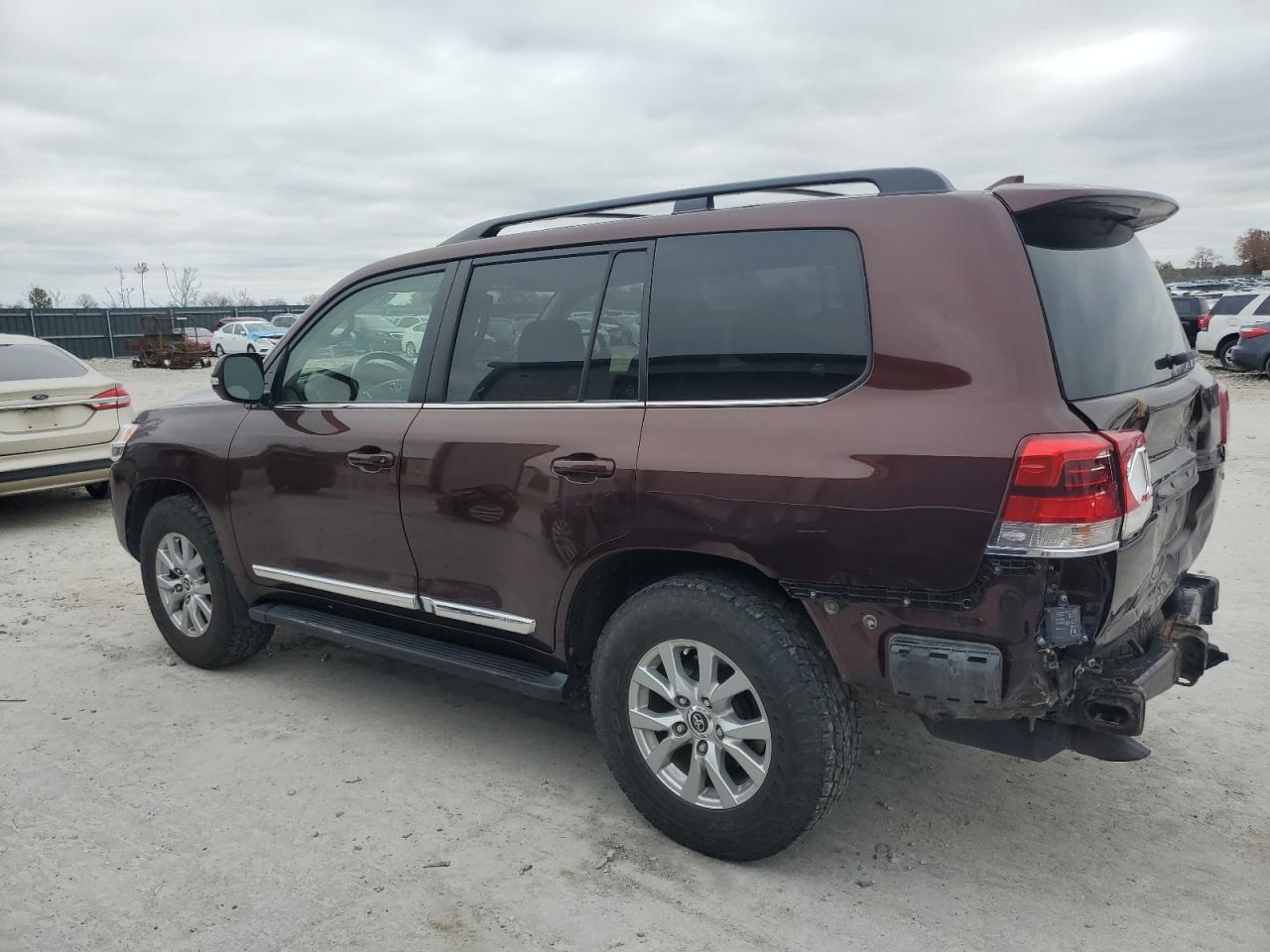 2017 Toyota Land Cruiser VIN JTMCY7AJ9H4053712 Copart auction photo, rear end damage thumbnail 2
