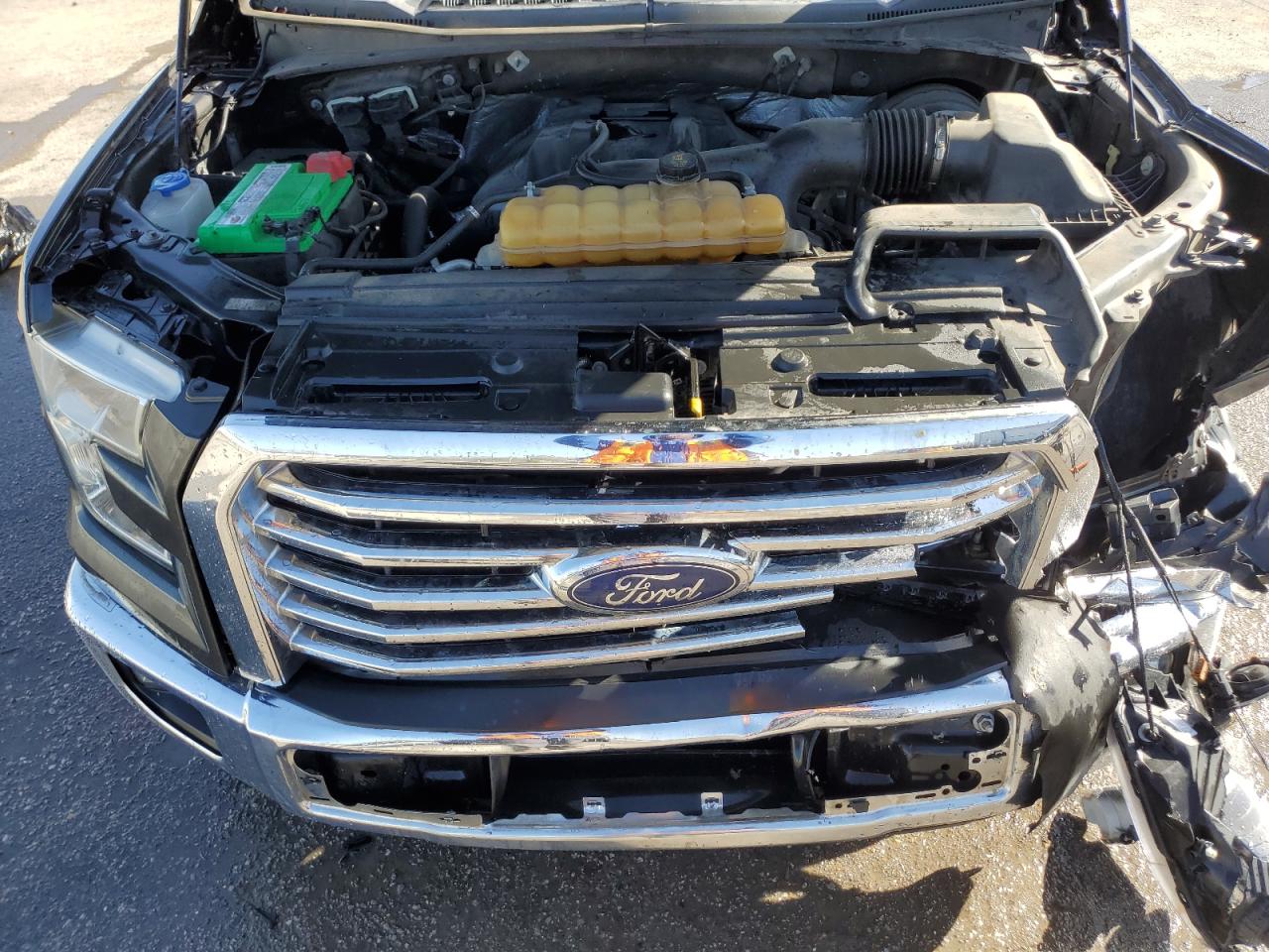 2015 Ford F-150 VIN 1FTEW1CP2FKD87862 Copart auction photo, front end damage thumbnail 11