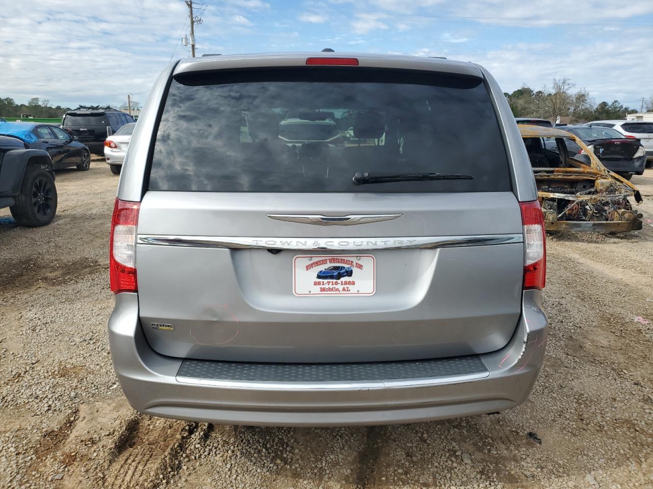 2014 Chrysler Town & Country VIN 2C4RC1BG8ER207389 Copart auction photo, all over damage thumbnail 6