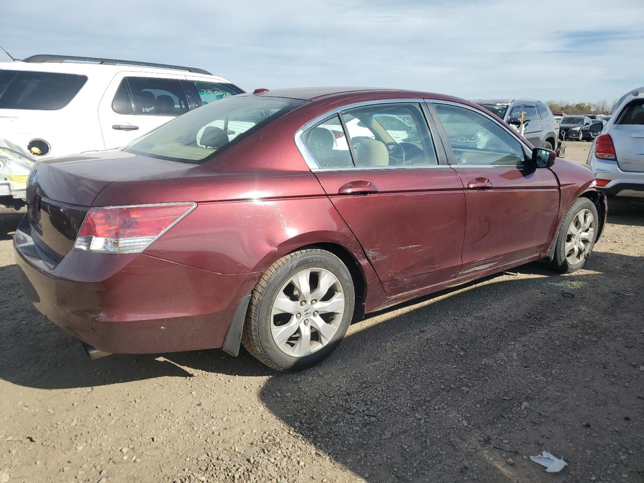 2010 Honda Accord VIN 1HGCP2F80AA140435 Copart auction photo, front end / all over damage thumbnail 3