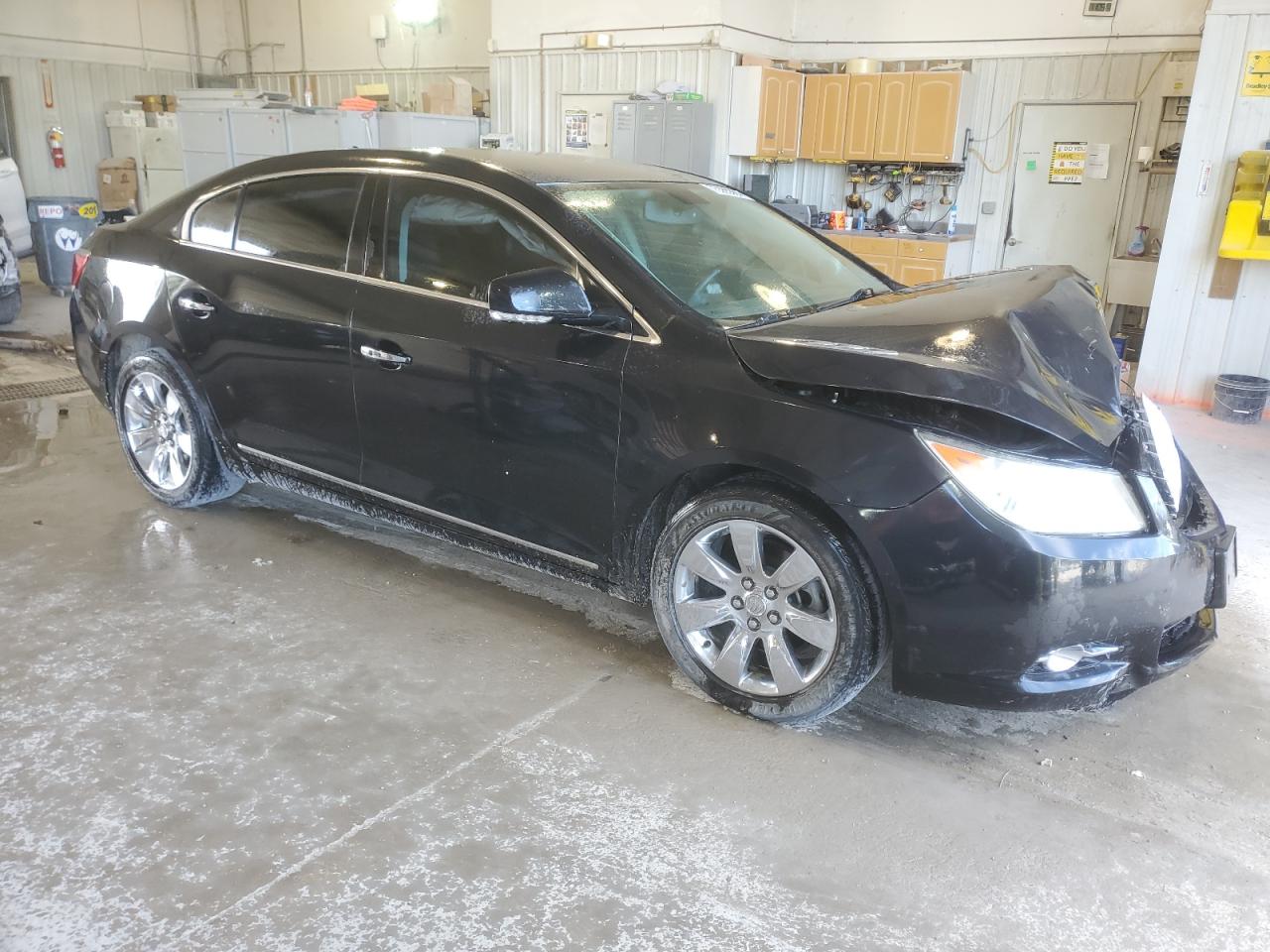 2010 Buick LaCrosse VIN 1G4GC5EGXAF210298 Copart auction photo, front end / side damage thumbnail 4