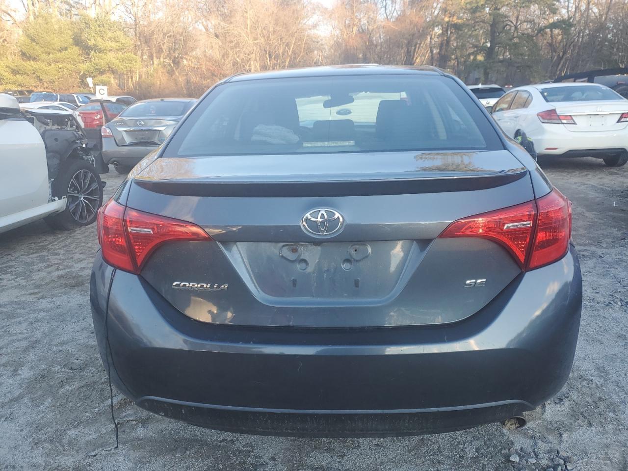 2017 Toyota Corolla VIN 2T1BURHEXHC920768 Copart auction photo, front end / minor dent/scratches damage thumbnail 6