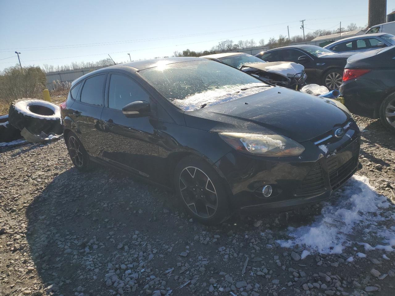 2013 Ford Focus VIN 1FADP3K21DL312836 Copart auction photo, mechanical damage thumbnail 4