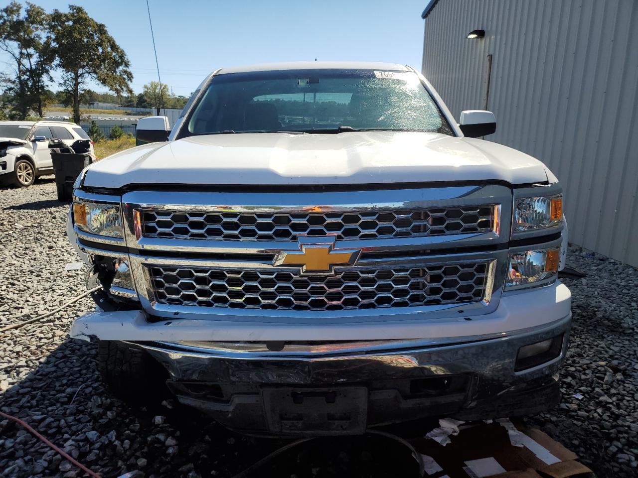 2015 Chevrolet Silverado VIN 3GCUKREC0FG147877 Copart auction photo, side damage thumbnail 5