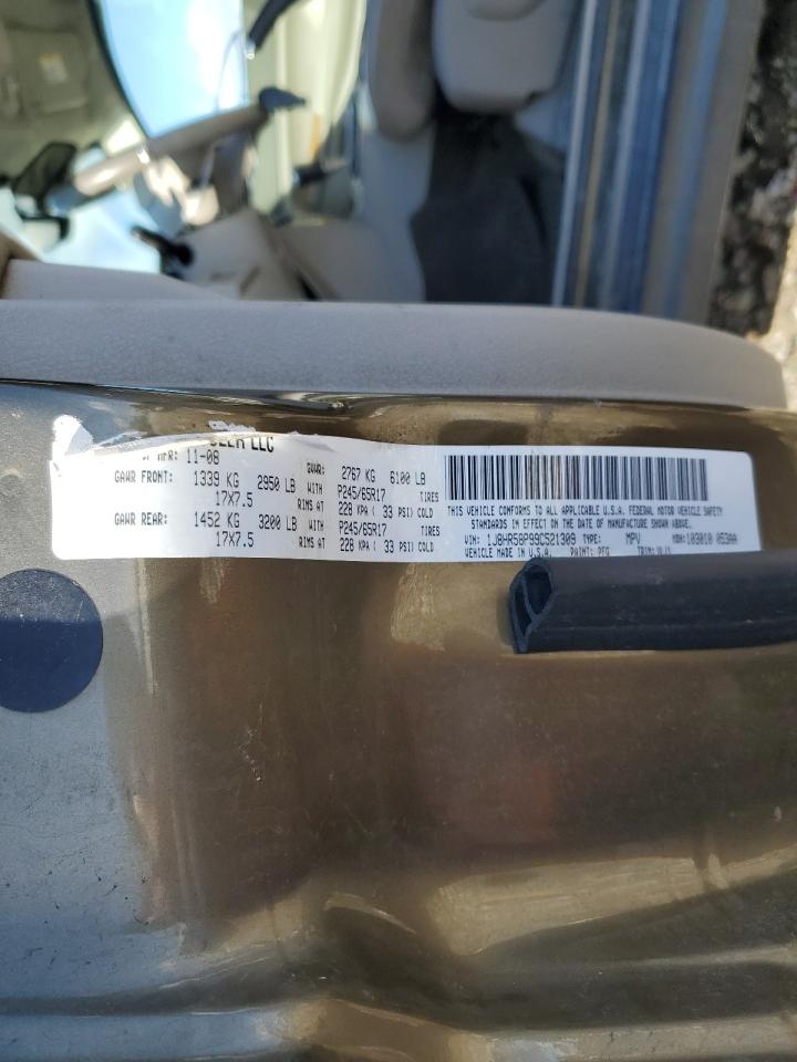2009 Jeep Grand Cherokee VIN 1J8HR58P99C521309 Copart auction photo, undercarriage damage thumbnail 13
