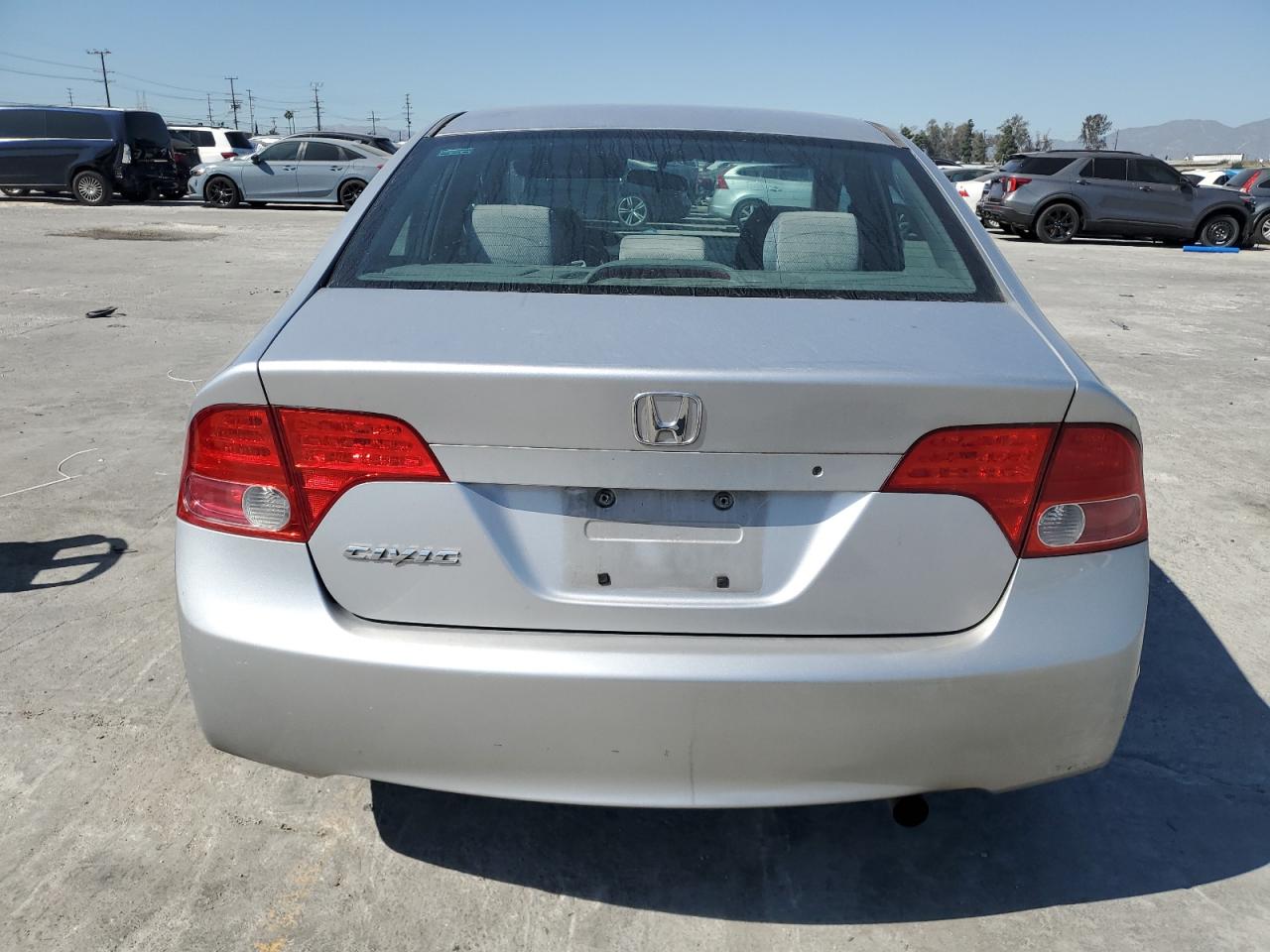 2006 Honda Civic VIN 1HGFA168X6L036815 Copart auction photo, all over damage thumbnail 6