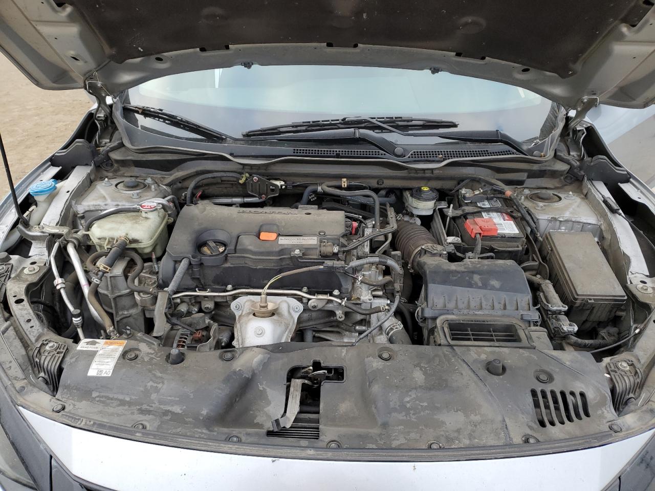 2019 Honda Civic VIN 19XFC2F61KE206513 Copart auction photo, rear end / undercarriage damage thumbnail 13