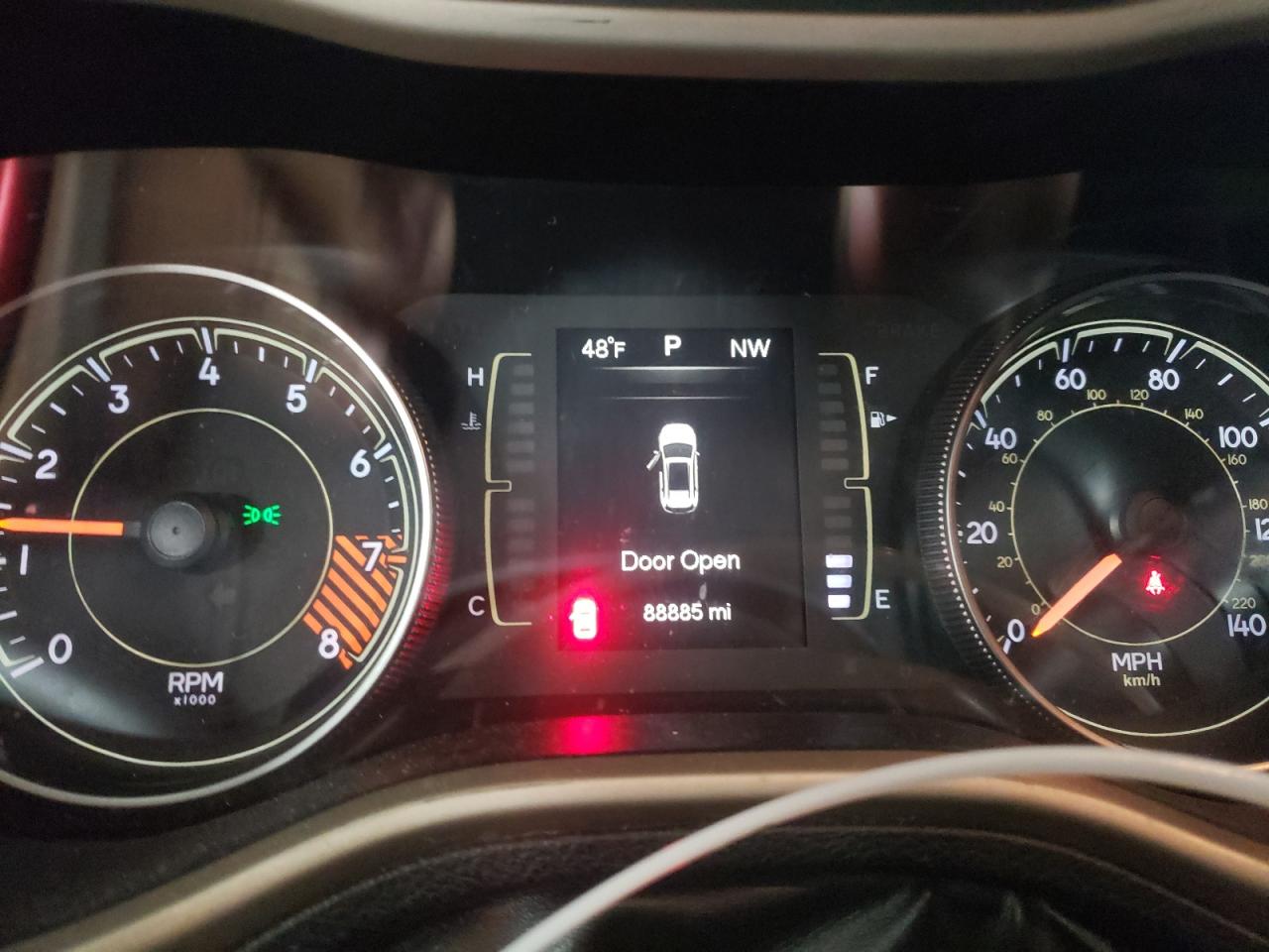2014 Jeep Grand Cherokee VIN 1C4PJMCS1EW192937 Copart auction photo, front end damage thumbnail 9