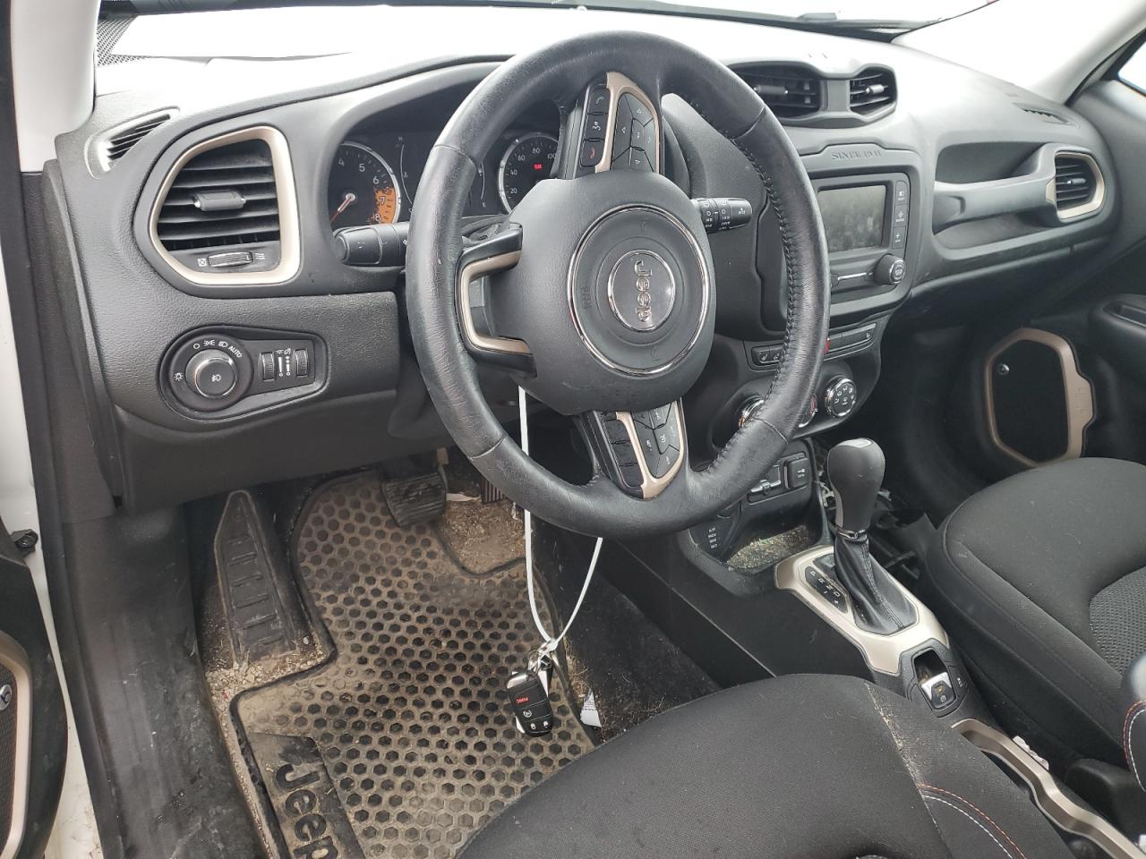2016 Jeep Renegade VIN ZACCJBBT2GPD66673 Copart auction photo, front end damage thumbnail 8