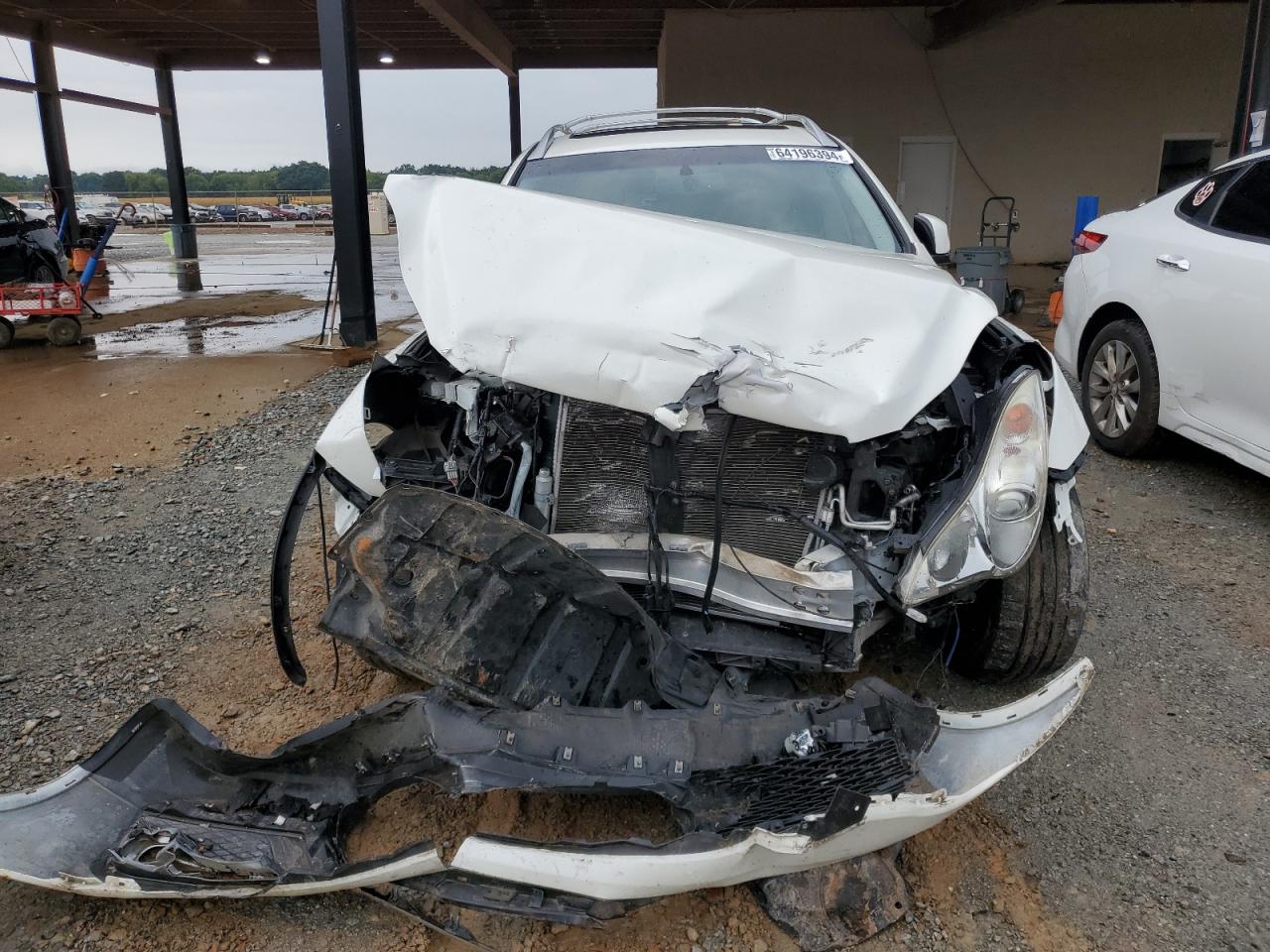 2016 Infiniti QX50 VIN JN1BJ0RP1GM233266 Copart auction photo, front end damage thumbnail 5