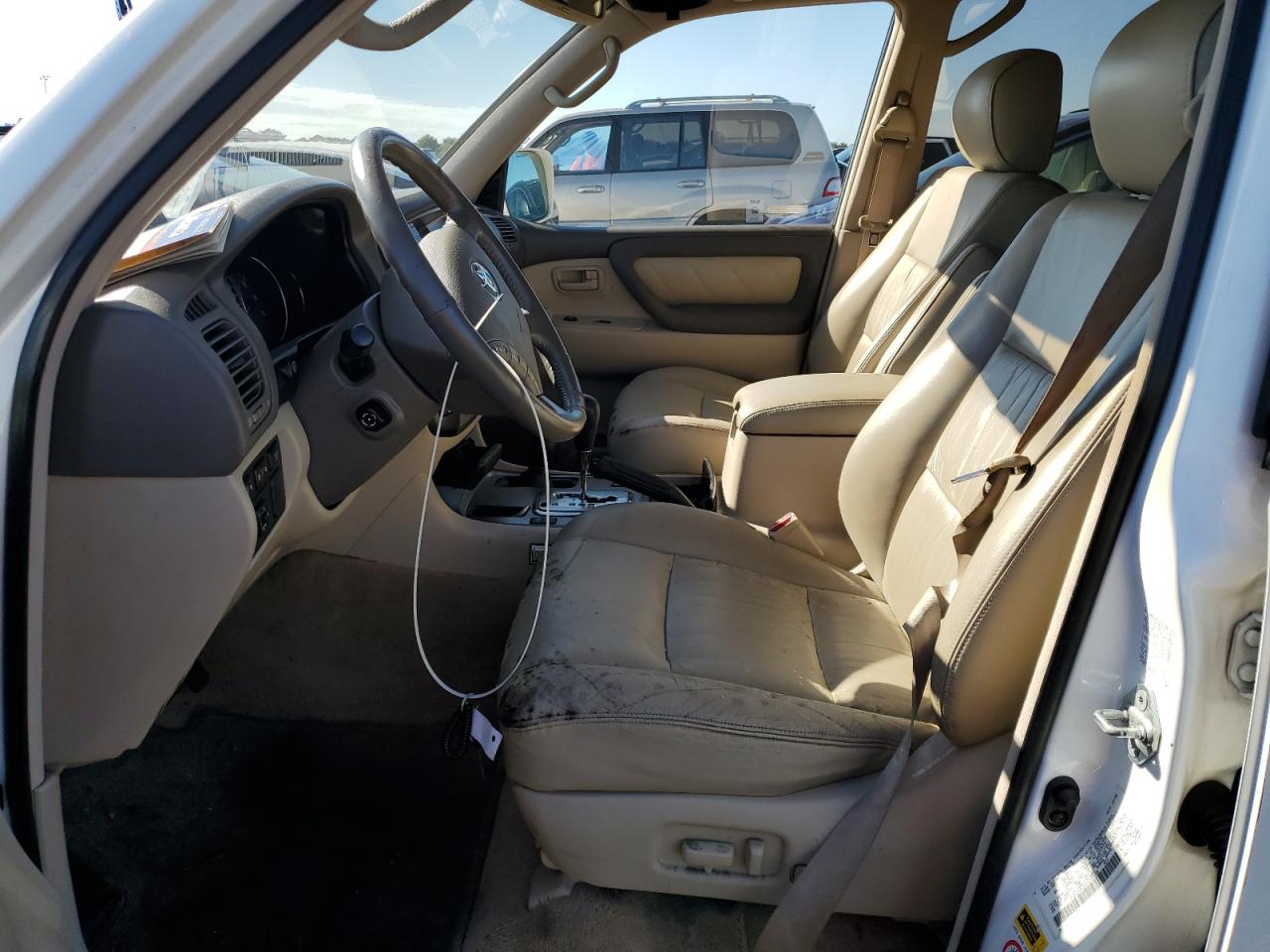 2003 Toyota Land Cruiser VIN JTEHT05J932033529 Copart auction photo, water/flood damage thumbnail 7